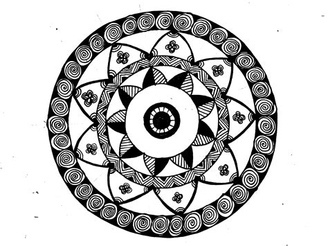 kaldero drawing easy|Drawerings .:. Mandala Art Maker .